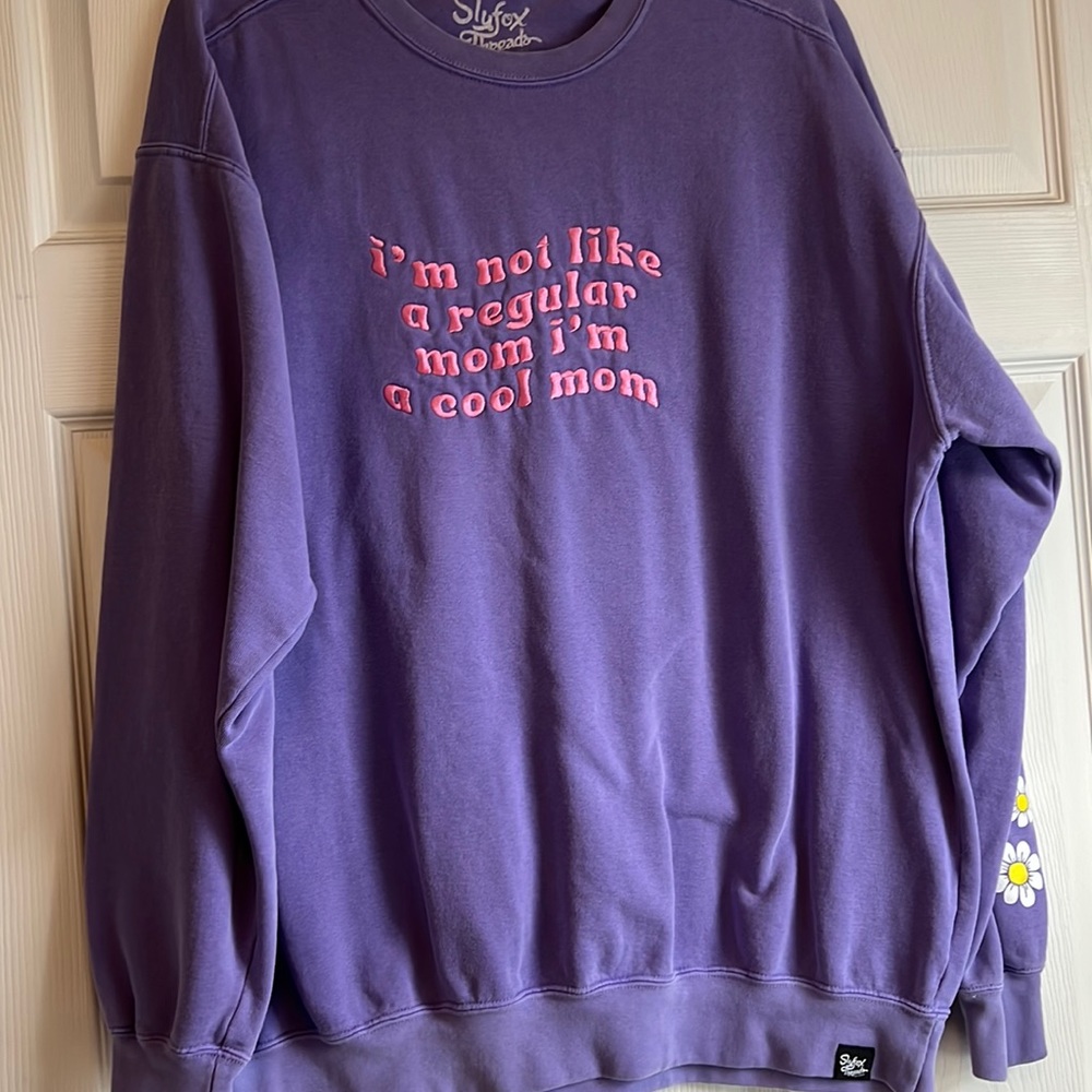 Sly fox colab with Krista Horton sweatshirt